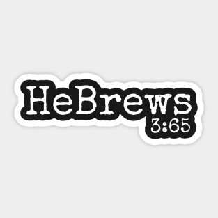 HeBrews Beer Brewing Sticker